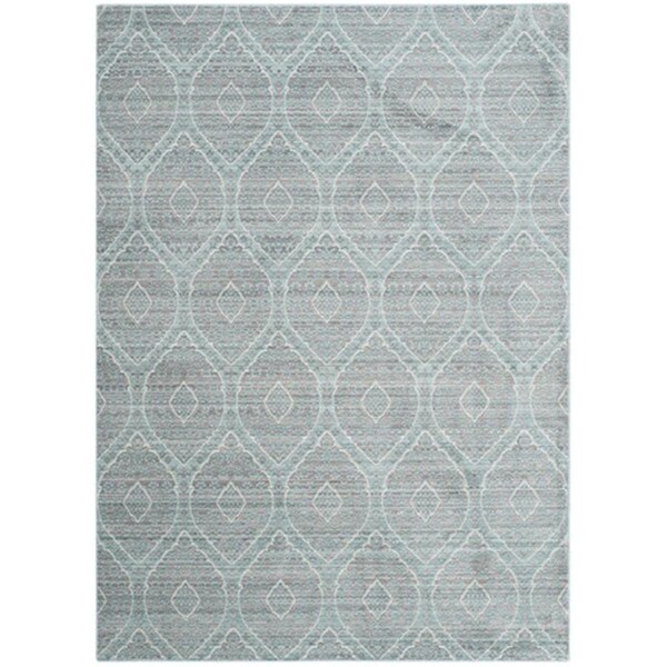 Safavieh Valencia Power Loomed Rectangle Rug- Mauve - Alpine- 4 x 6 ft. - VAL206G-4