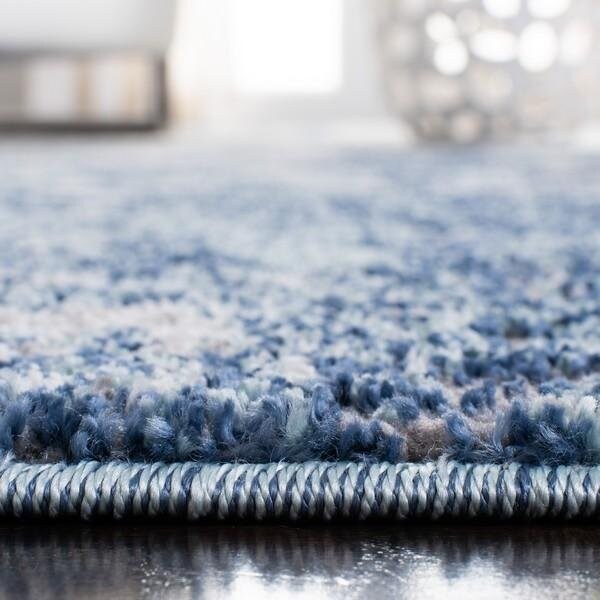 Safavieh 4 x 6 ft. Aston 700 Rectanglar Modern Contemporary Rug Navy & Grey - ASN710N-4