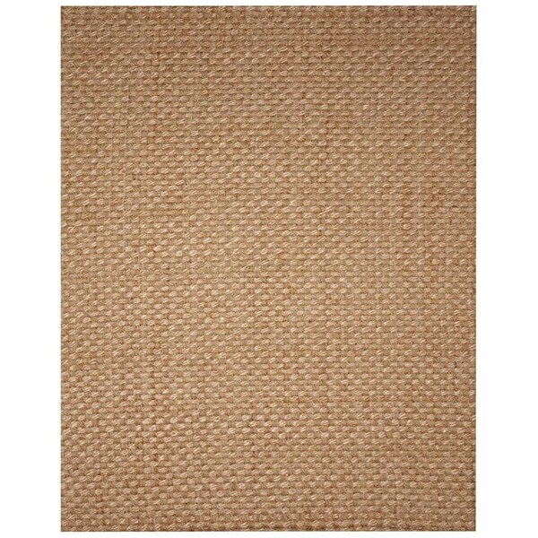 Work-Of-Art 5 x 8 ft. All Surface Basketweave Rug Pad, Tan - 14 oz - WO2521485