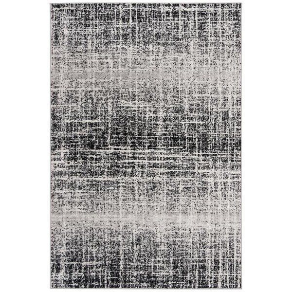 Safavieh Adirondack Power Loomed Accent Area RugIvory & Black 2 ft.-6 in. x 4 ft. - ADR116B-24