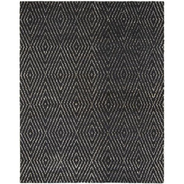 Safavieh Bohemian Hand Woven Small Rectangle RugBlack & Ivory 3 x 5 ft. - BOH702A-3