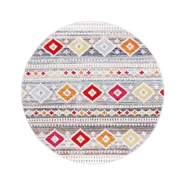 Safavieh Runner Adirondack Global Area RugLight Grey & Ivory 2 ft.6 in. x 8 ft. - ADR276F-28