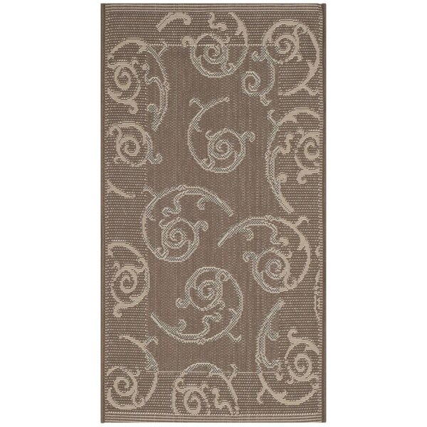 Safavieh Courtyard Rectangle Area Rug, Dark Beige and Beige - 2 ft. x 3 ft.-7 in. - CY7108-97A18-2