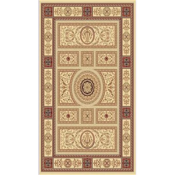 Dynamic Rugs Legacy Rectangular Rug- Ivory - 2 Ft. X 3 Ft. 6 In. - LE2458021102