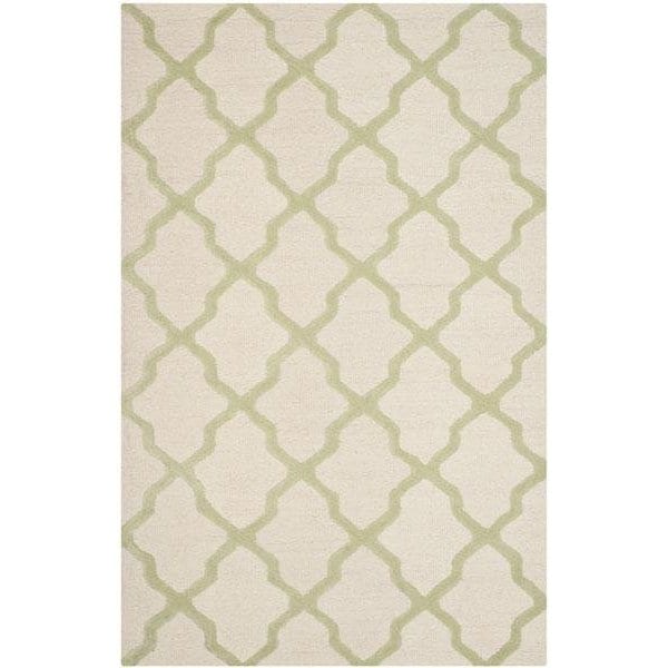 Safavieh Cambridge Small Rectangle Area Rug, Ivory and Light Green - 3 x 5 ft. - CAM121N-3