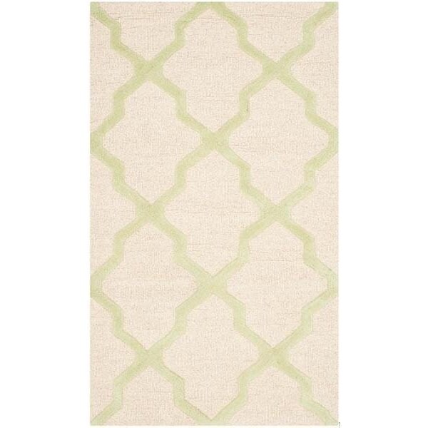 Safavieh Cambridge Small Rectangle Area Rug, Ivory and Light Green - 3 x 5 ft. - CAM121N-3
