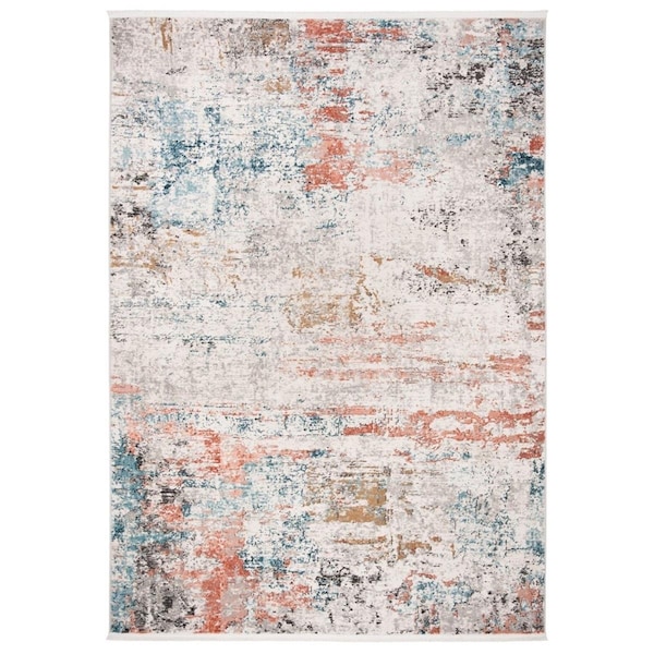 Safavieh 4 x 6 ft. Rectanglar Shivan 700 Rug Grey & Pink - SHV728M-4
