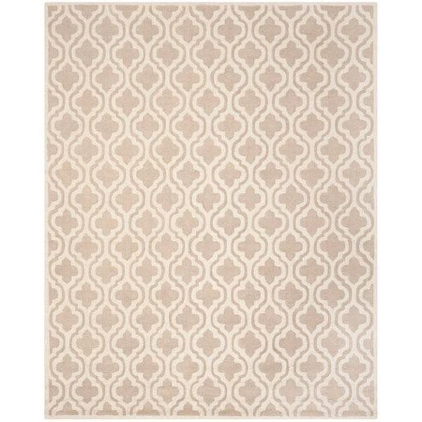 Safavieh Cambridge Hand Tufted Runner RugMocha & Ivory 2 ft.-6 in. x 8 ft. - CAM152B-28