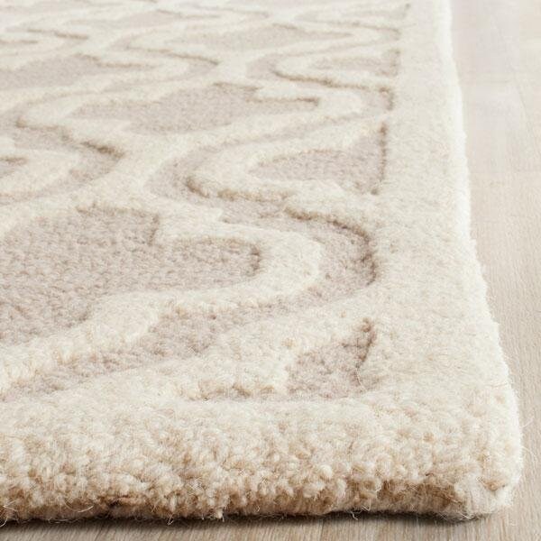 Safavieh Cambridge Hand Tufted Runner RugMocha & Ivory 2 ft.-6 in. x 8 ft. - CAM152B-28