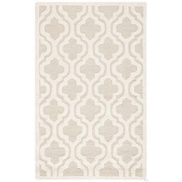 Safavieh Cambridge Hand Tufted Runner RugMocha & Ivory 2 ft.-6 in. x 8 ft. - CAM152B-28