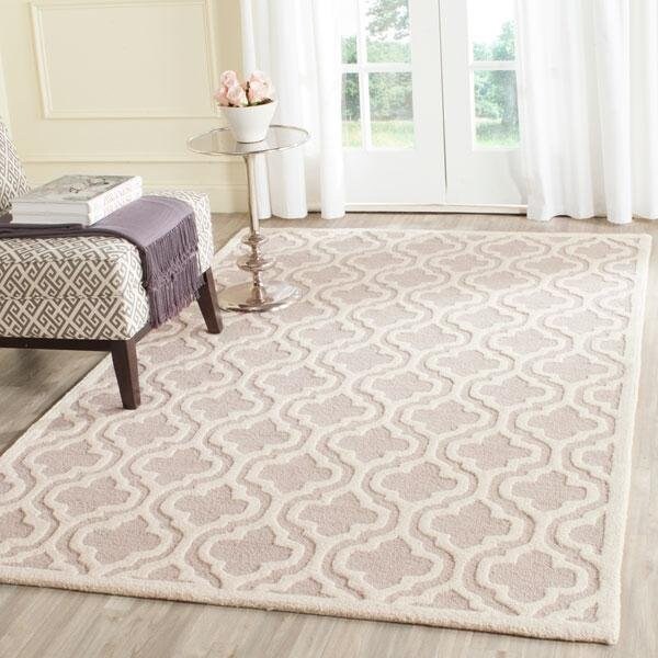 Safavieh Cambridge Hand Tufted Runner RugMocha & Ivory 2 ft.-6 in. x 8 ft. - CAM152B-28