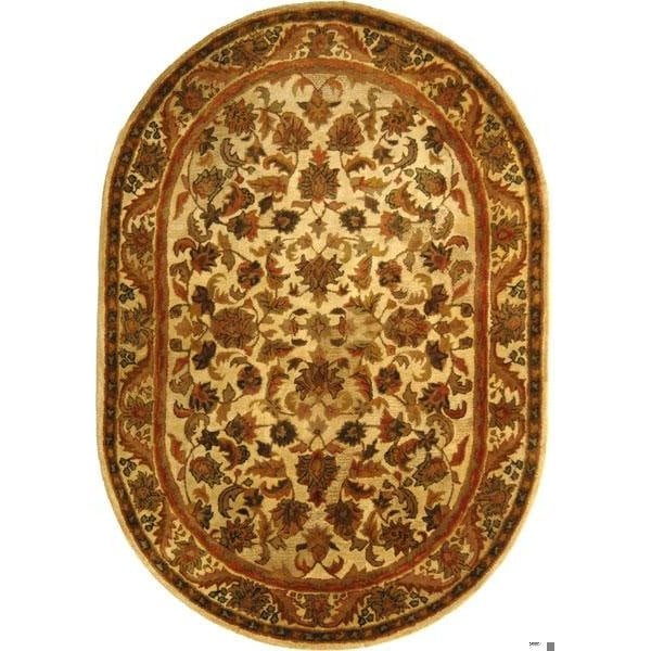 Safavieh 2 ft.-3 in. x 12 ft. Runner Traditional Antiquity- Gold Hand Tufted Rug - AT52D-212
