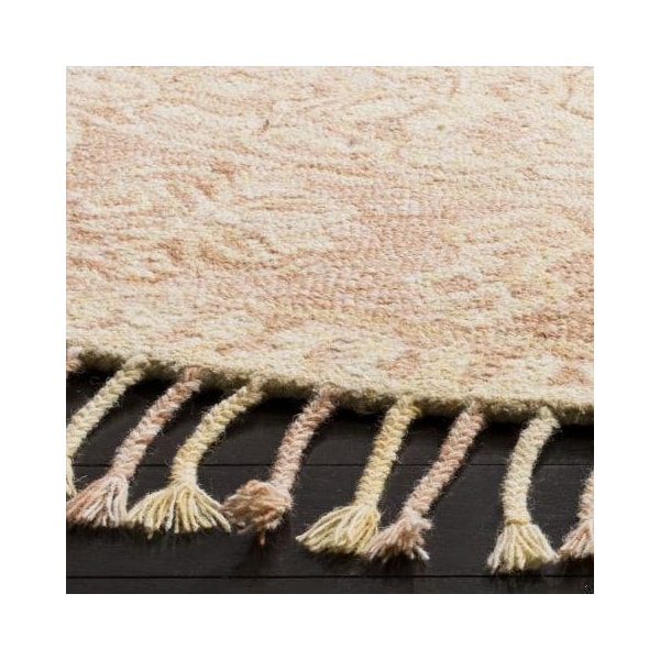 Safavieh Aspen Hand Tufted Medium Rectangle RugIvory & Blush 5 x 8 ft. - APN225A-5