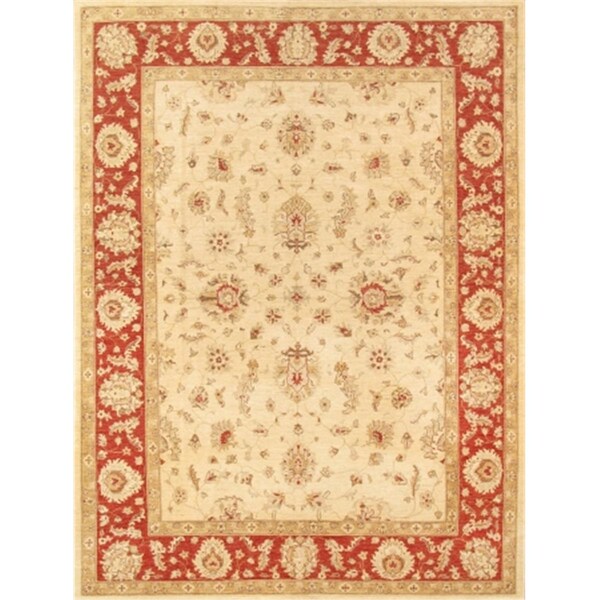 Pasargad Home Melody Collection Hand-Knotted Lamb'S Wool Area Rug- 8 Ft.10 In. X 11 Ft.10 In. - 39142