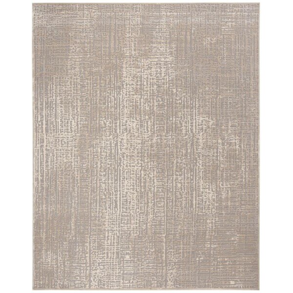 Safavieh Meadow Large Rectangle Area Rug, Ivory and Grey - 8 x 10 ft. - MDW317A-8