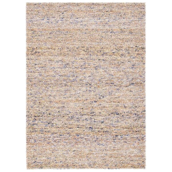 Safavieh 6 x 9 ft. Bohemian Hand Woven Rectangle Area Rug Natural & Purple - BOH901V-6