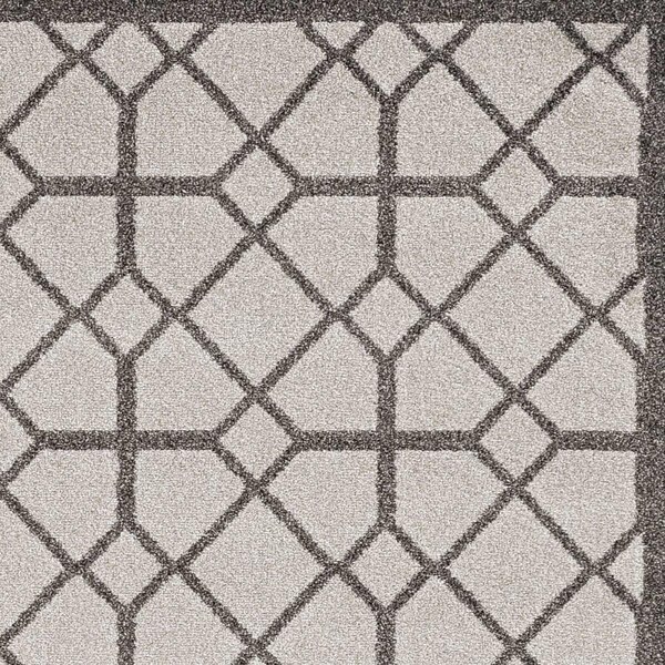 Palacedesigns 39 x 59 in. Ivory or Grey Polypropylene Rug - PA3672955