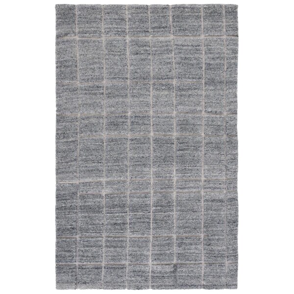 Safavieh 8 x 10 ft. Kenya Handmade Rectangle Area Rug, Dark Grey - KNY777G-8