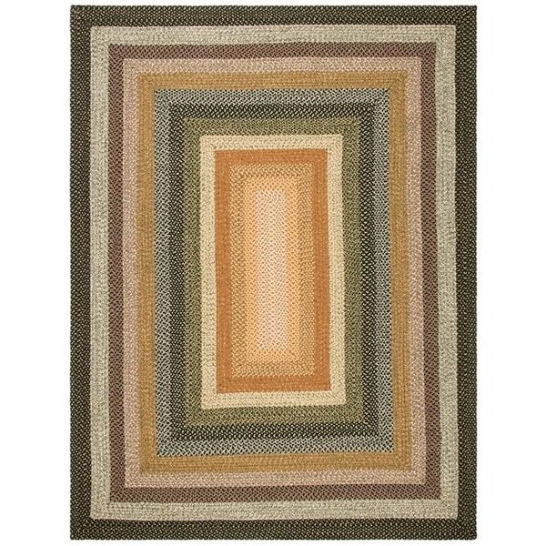 Safavieh Braided Round Area Rug, Multi - 4 x 4 ft. - BRD308A-4R