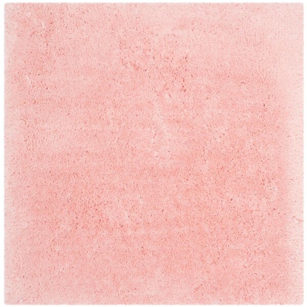 Safavieh Arctic Shag Hand Tufted Square Rug, Pink - 5 x 5 ft. - SG270P-5SQ