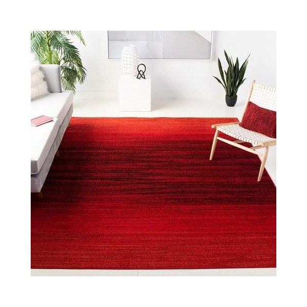Safavieh Rectangular Adirondack Contemporary Area Rug, Red & Black - 3 x 5 ft. - ADR142Q-3