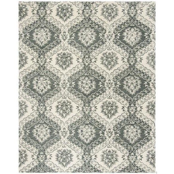 Safavieh Blossom Hand Tufted Runner RugBlue & Ivory 2 ft.-3 in. x 8 ft. - BLM601M-28
