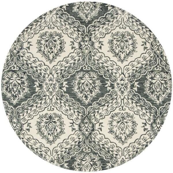 Safavieh Blossom Hand Tufted Runner RugBlue & Ivory 2 ft.-3 in. x 8 ft. - BLM601M-28