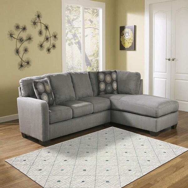 Homeroots 5 x 8 ft. Blue Diamonds Indoor & Outdoor Area Rug - 396239