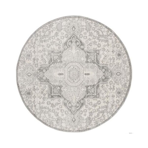Safavieh 10 x 13 ft. Brentwood Traditional Rectangle RugGrey & Cream - BNT816B-10