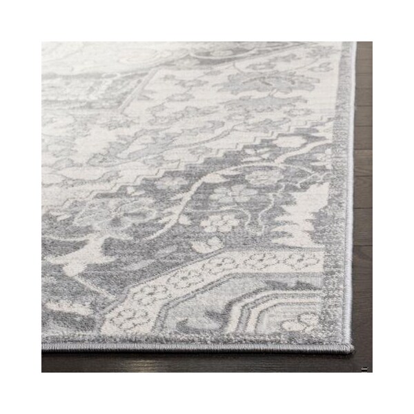 Safavieh 10 x 13 ft. Brentwood Traditional Rectangle RugGrey & Cream - BNT816B-10