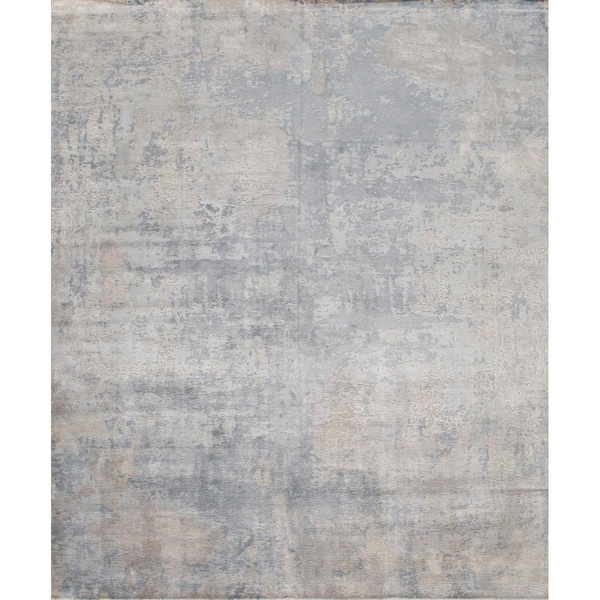 Pasargad Home 6 x 9 ft Beverly Collection HandLoomed Silk Area Rug - POP8010 6X9