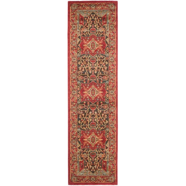 Safavieh Mahal Power Loomed Runner Rug Red & Red - 2 ft.-2 in. x 6 ft. - MAH625D-26