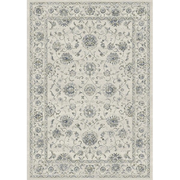 Dynamic Rugs 57126 Ancient Garden Collection 5.3 x 7.7 in. Traditional Rectangle Rug- Cream - AN69571266666