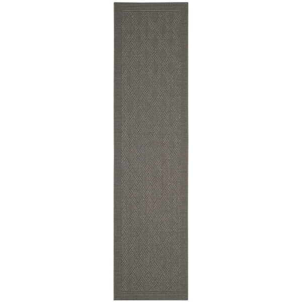 Safavieh Palm Beach Power Loomed Runner Area Rug, Ash - 2 X 8 Ft. - PAB351E-28