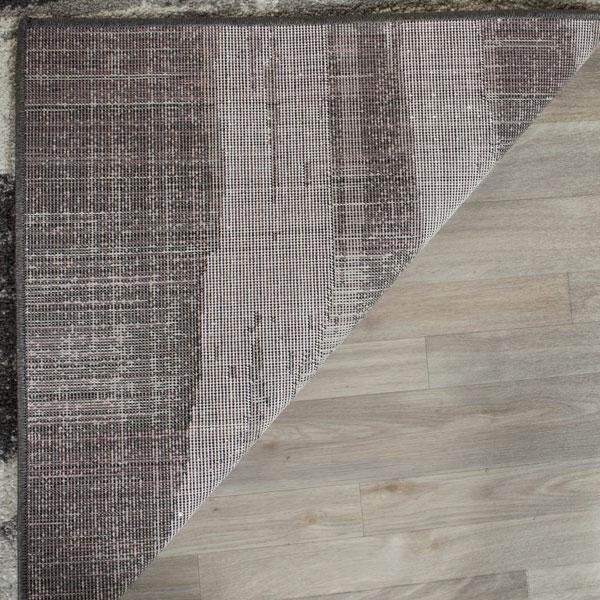 Safavieh Adirondack Small Rectangle Area RugCharcoal & Ivory 3 x 5 ft. - ADR125R-3