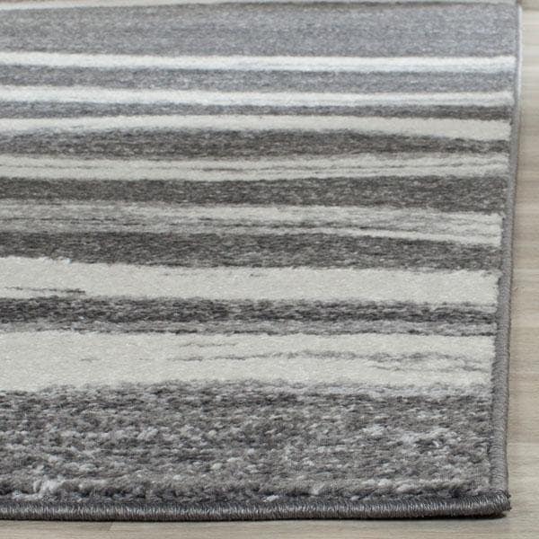 Safavieh Adirondack Small Rectangle Area RugCharcoal & Ivory 3 x 5 ft. - ADR125R-3