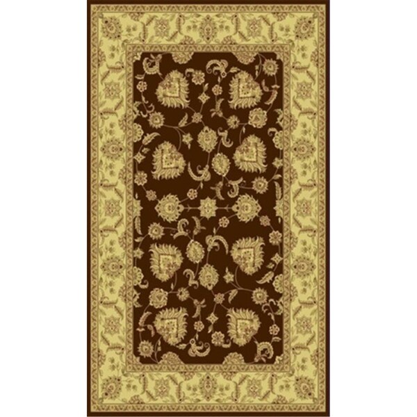 Dynamic Rugs Legacy 6.7 x 9.6 58020-600 Rug - Brown - LE71058020600