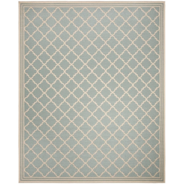Safavieh 2 ft. - 2 in. x 6 in. Beach House Runner Rug, Aqua & Cream - BHS121K-26