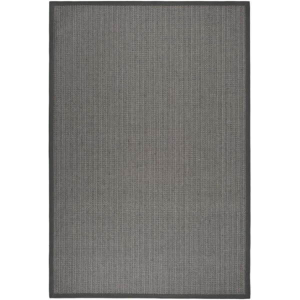 Safavieh Natural Fiber 4 ft. x 6 ft. Power Loomed Small Rectangle Rug - Grey Brown-Grey - NF444A-4