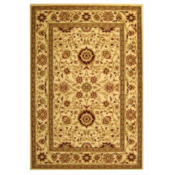 Safavieh 4 x 6 ft. Small Rectangle Lyndhurst Ivory and Ivory Traditional Rug - LNH212L-4