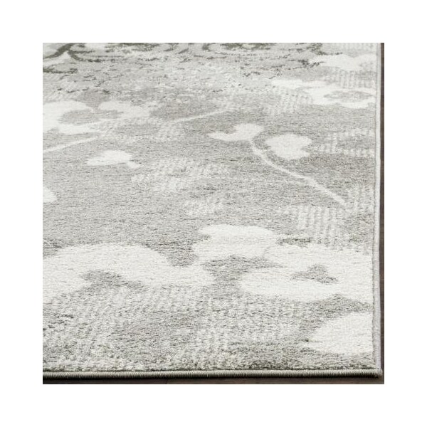 Safavieh 2 ft.-6 in. x 14 ft. Runner Adirondack Power Loomed RugSilver & Ivory - ADR114B-214