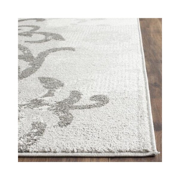 Safavieh 2 ft.-6 in. x 14 ft. Runner Adirondack Power Loomed RugSilver & Ivory - ADR114B-214