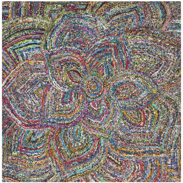 Safavieh Nantucket Square Rugs, Multi Color - 6 x 6 ft. - NAN517A-6SQ