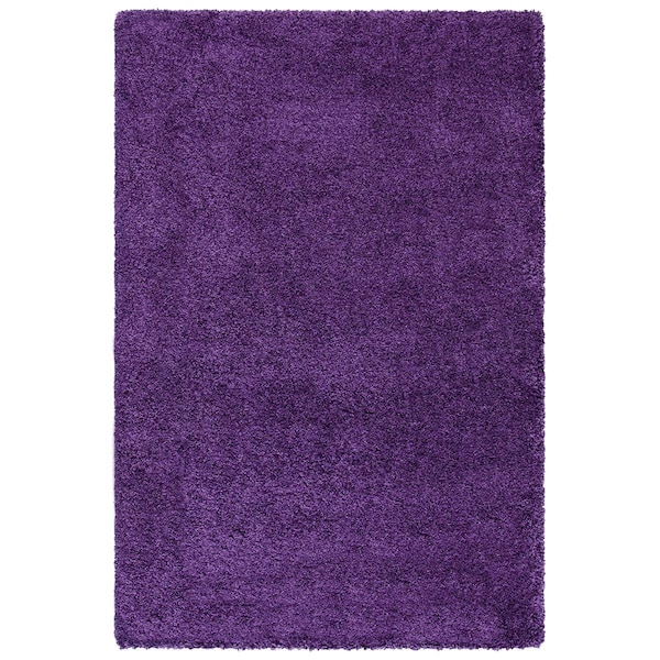 Safavieh Contemporary Rectangle Premium Shag RugPurple 2 x 14 ft. - SG180-7373-214
