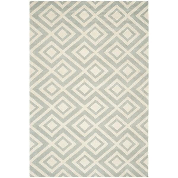 Safavieh 2 ft.-3 in. x 7 ft. Chatham Hand Tufted Runner RugGrey & Ivory - CHT742E-27