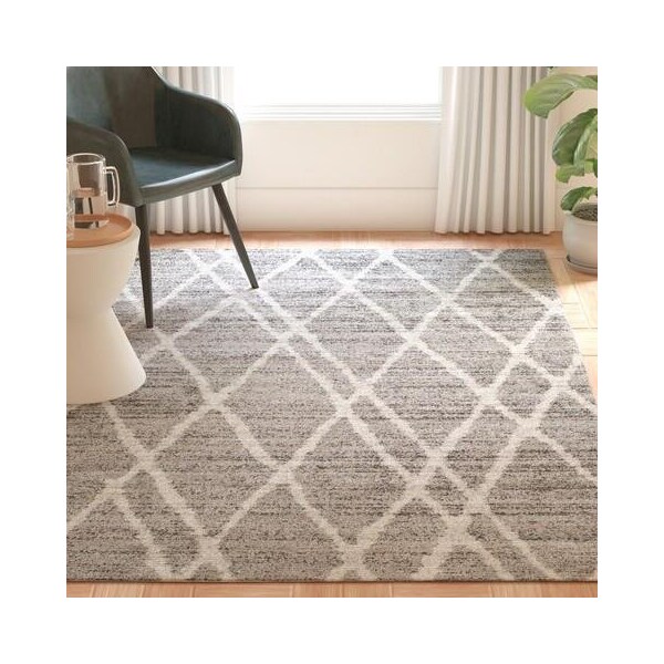 Safavieh 2 ft.6 in. x 4 ft. Adirondack Power Loomed Accent Area RugIvory & Silver - ADR128B-24