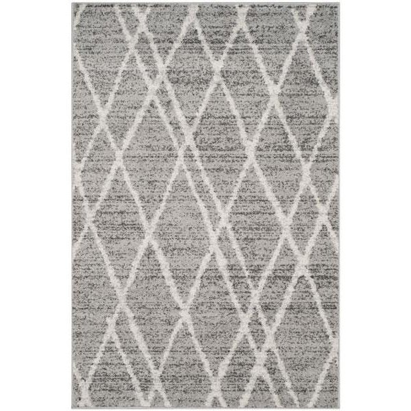 Safavieh 2 ft.6 in. x 4 ft. Adirondack Power Loomed Accent Area RugIvory & Silver - ADR128B-24