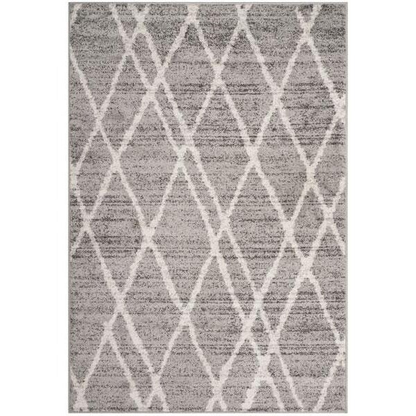 Safavieh 2 ft.6 in. x 4 ft. Adirondack Power Loomed Accent Area RugIvory & Silver - ADR128B-24