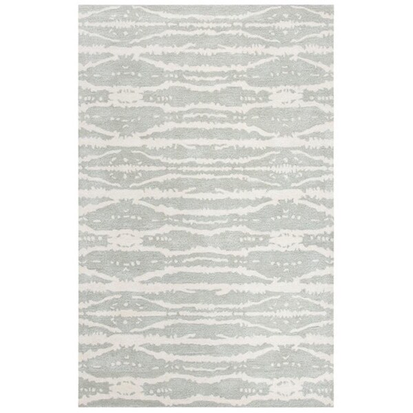 Safavieh 6 x 6 ft. Soho Contemporary Square Hand Tufted Rug Light Gray & Ivory - SOH656G-6SQ