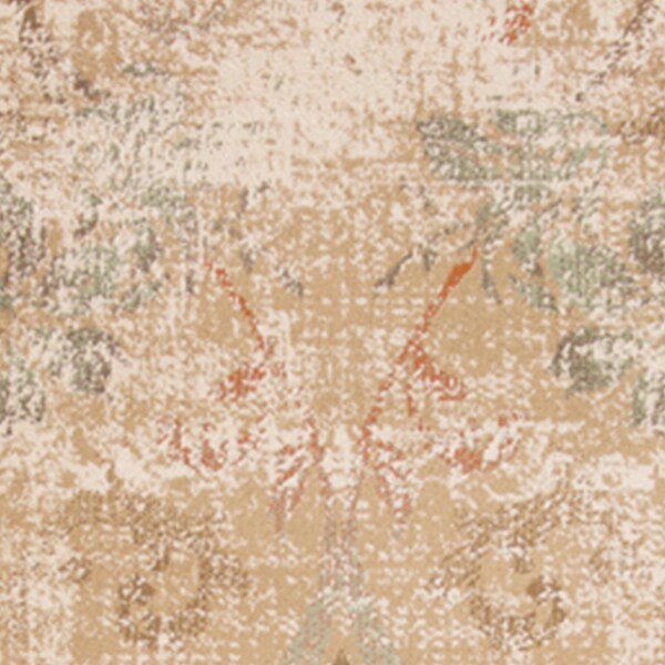 Homeroots HomeRoots 353494 2 ft. 2 in. x 7 ft. 11 in. Runner Polypropylene Champagne Area Rug - 353494